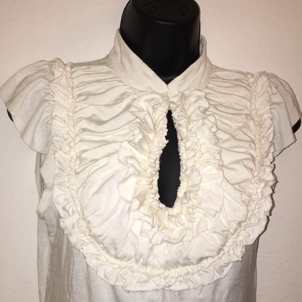 💐New  S top beige by RENN - Picture 2 of 8